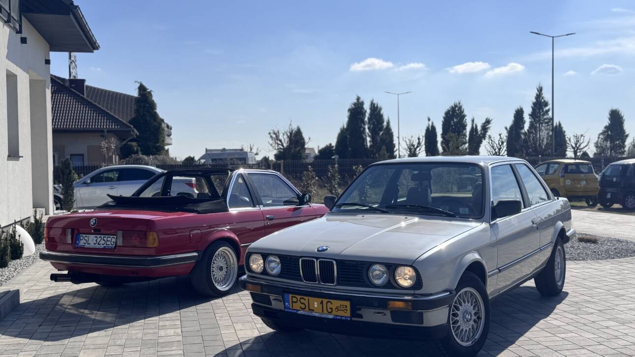 BMW e30 coupe – sedan 2d